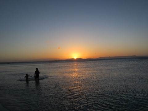 couché de soleil Ramena